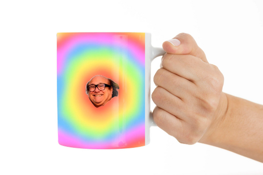 Extra Happy Coffee Mug Danny Devito Radiate Happiness Mug