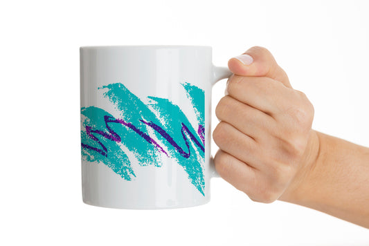 90s Wave Coffee Mug Funny Nostalgia Mug