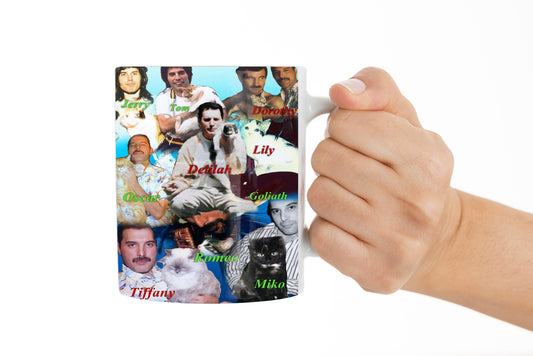 Freddy & His Cats Mug Funny Coffee Mug Gift Freddy Mercury Mug