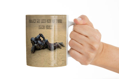 Mando Mug Funny Sand Girls Coffee Mug Gift