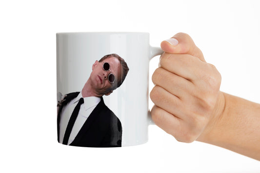 Barney Mug Totally Don't Care Funny Coffee Mug