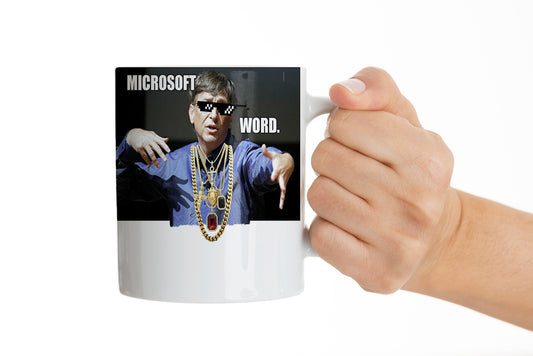 Bill Gangsta Mug Ridiculous Nerd Swag Coffee Mug