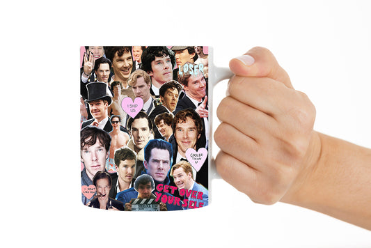 Cumber Babe Mug Funny Collage Boy Crush Coffee Mug