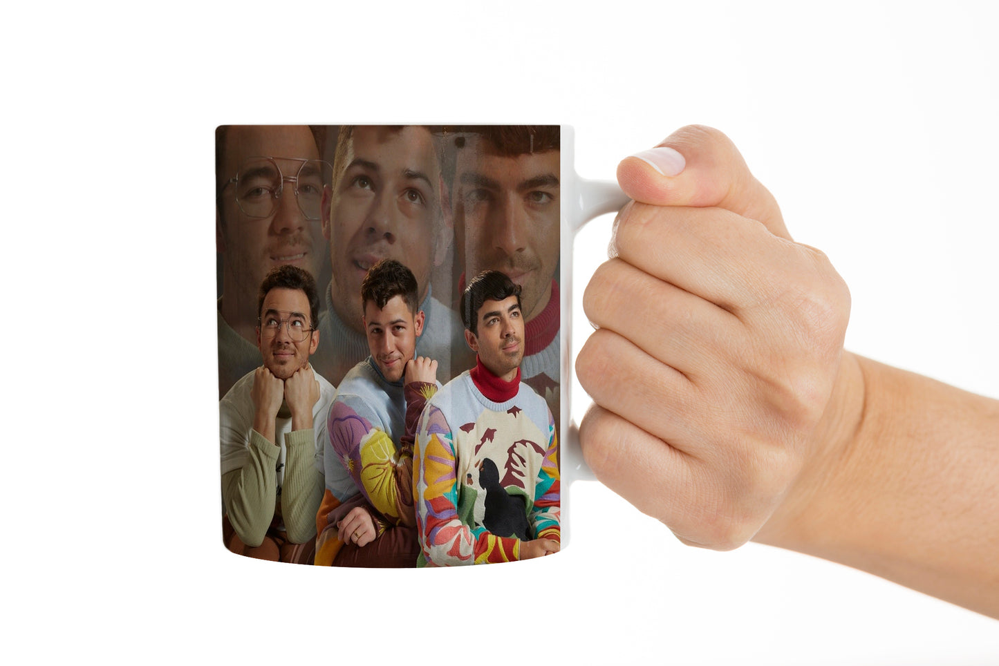 Cutie Boys N Sweaters Mug Funny Boy Band Mug Gift