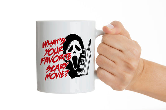 Favorite Scary Movie Mug