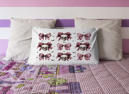 Skull & Bows Pillowcase