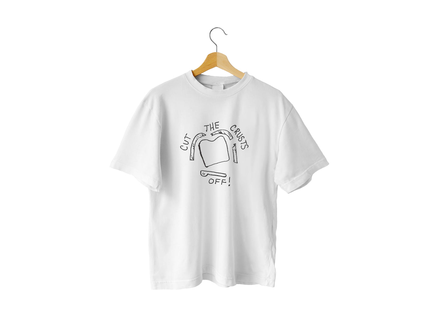 Fun Cut The Crusts Off Tee