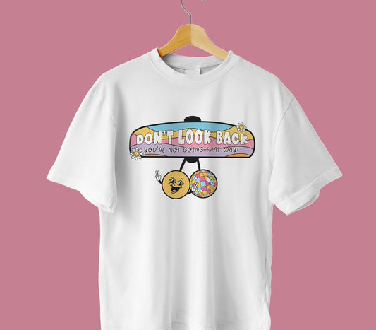 Don't Look Back Disco Tee