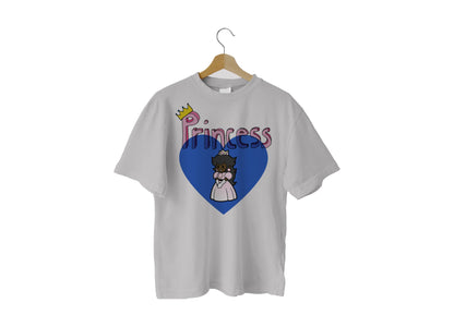 Brown Princess Peach Video Game Tee