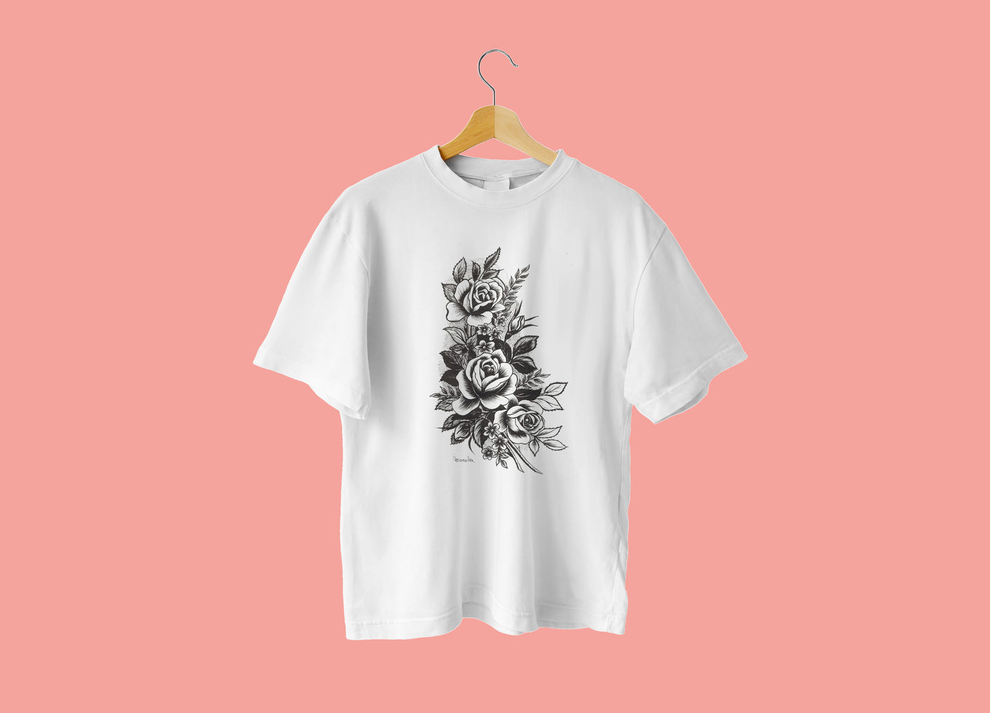 Righteous Roses Tee