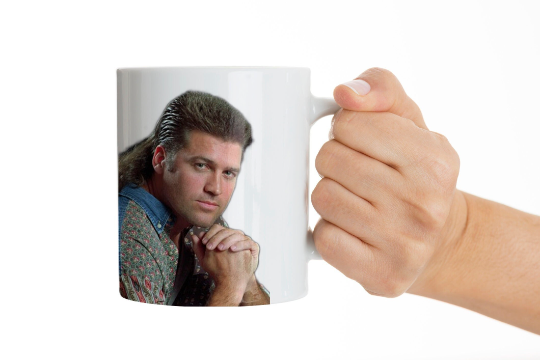 Power Mullet Mug Fun Coffee Mug CONFIDENCE Mug Billy Ray Mug Funny Weird Humor Mug Gift