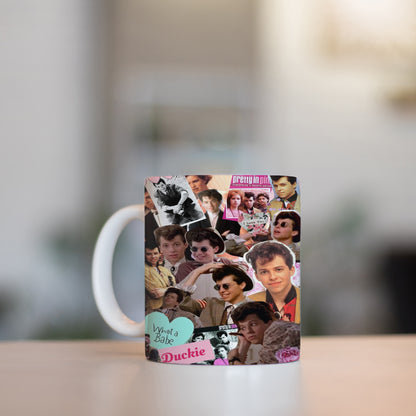 Duckie Mug Pretty In Pink Mug Jon Cryer 80s Mug Cute Boy Mug for her Crush Mug Work Mug Funny Mug