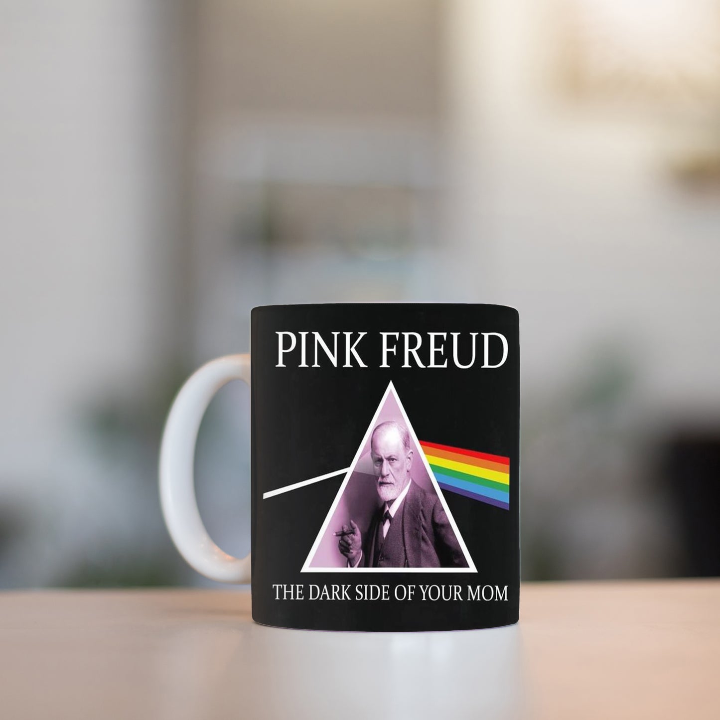 Freud Mug Dark Side of Your Mom Funny Coffee Mug