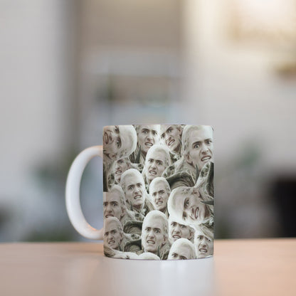 Chaotic Elf Beauty Mug Funny Faces Coffee Mug