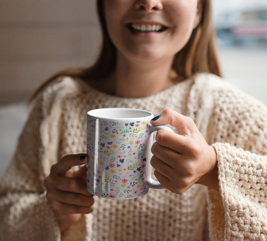 Ditsy Flower Mug Cottagecore