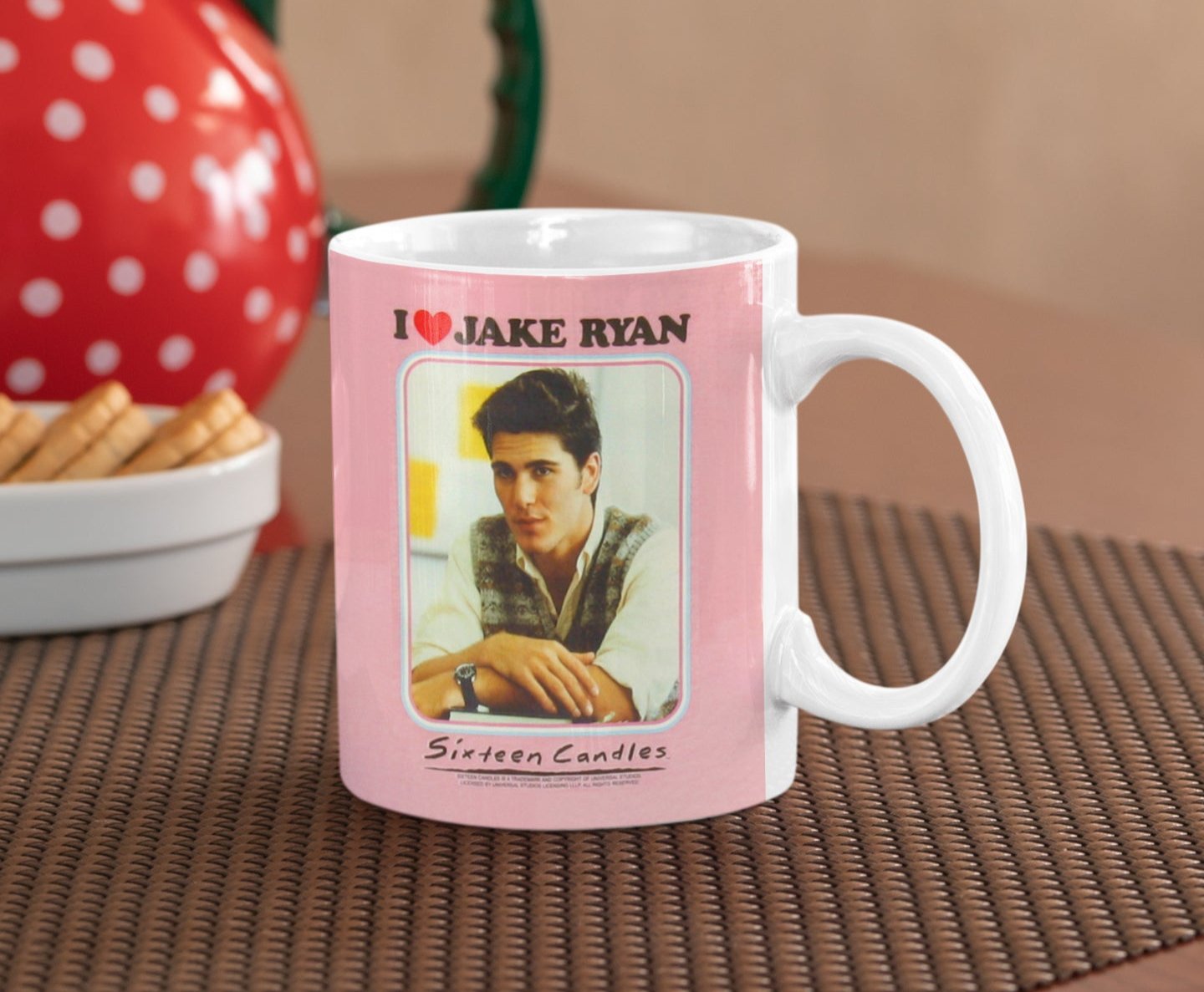 Jake Ryan Mug Sixteen Candles 80s Heartthrob Coffee Mug