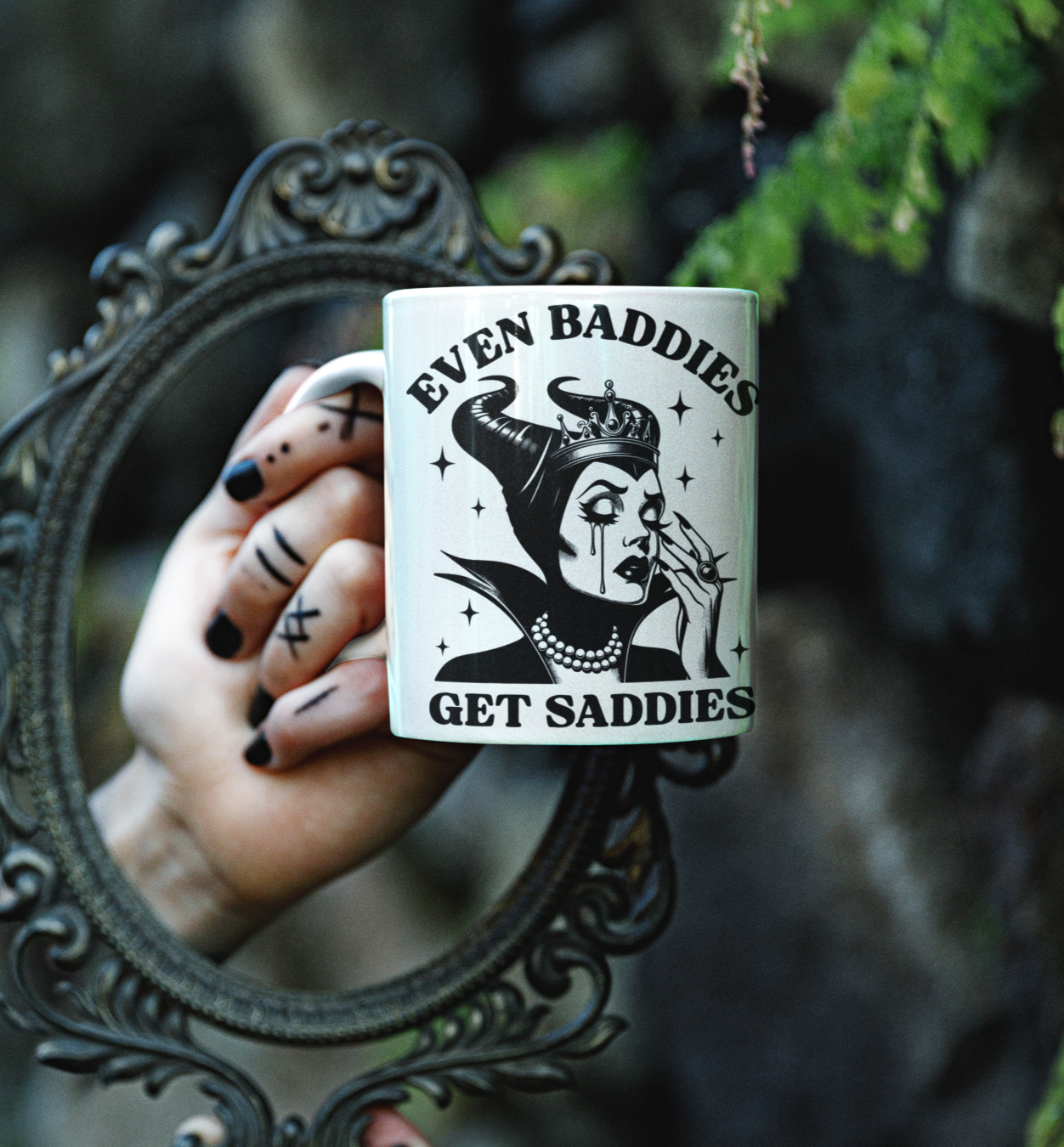 Baddies Get Saddies Mug