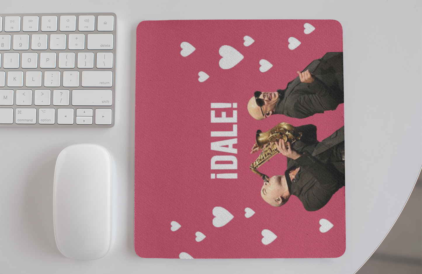 Pitbull Mousepad Cute Party Time Mousepad