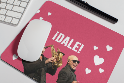 Pitbull Mousepad Cute Party Time Mousepad