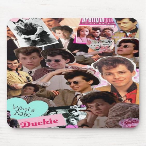 Duckie Mousepad 80s Throwback