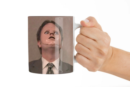 Dwight Coffee Mug Gone Too Far Funny Mug Unique Work Office Coworker Mug Gift