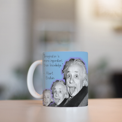 Goofy Genius Mug Imagination is More Important Coffee Mug Gift