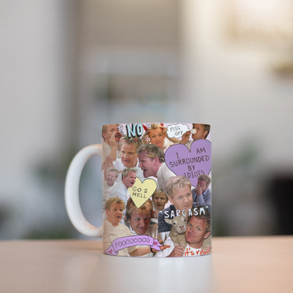 Angry Chef Mug Funny Coffee Gordon Ramsay Coffee Mug