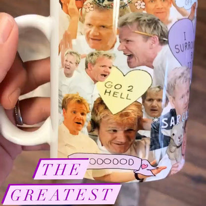 Angry Chef Mug Funny Coffee Gordon Ramsay Coffee Mug