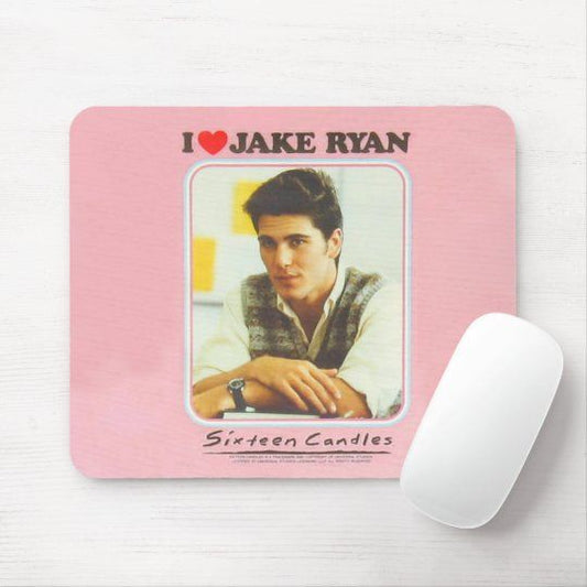 Jake Ryan Mousepad OR Mug I heart Jake Ryan Funny Sixteen Candles Gift