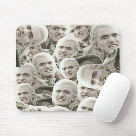 Legolas Mousepad Chaotic Elf Beauty