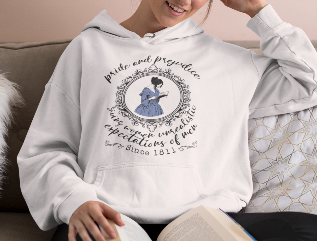 Pride & Prejudice Shirt Unrealistic Expectations Since 1811 Funny T-Shirt