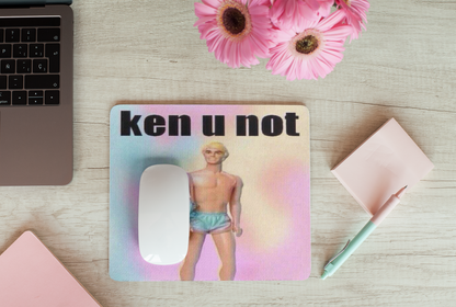 Man Doll Mousepad Glorious Gift