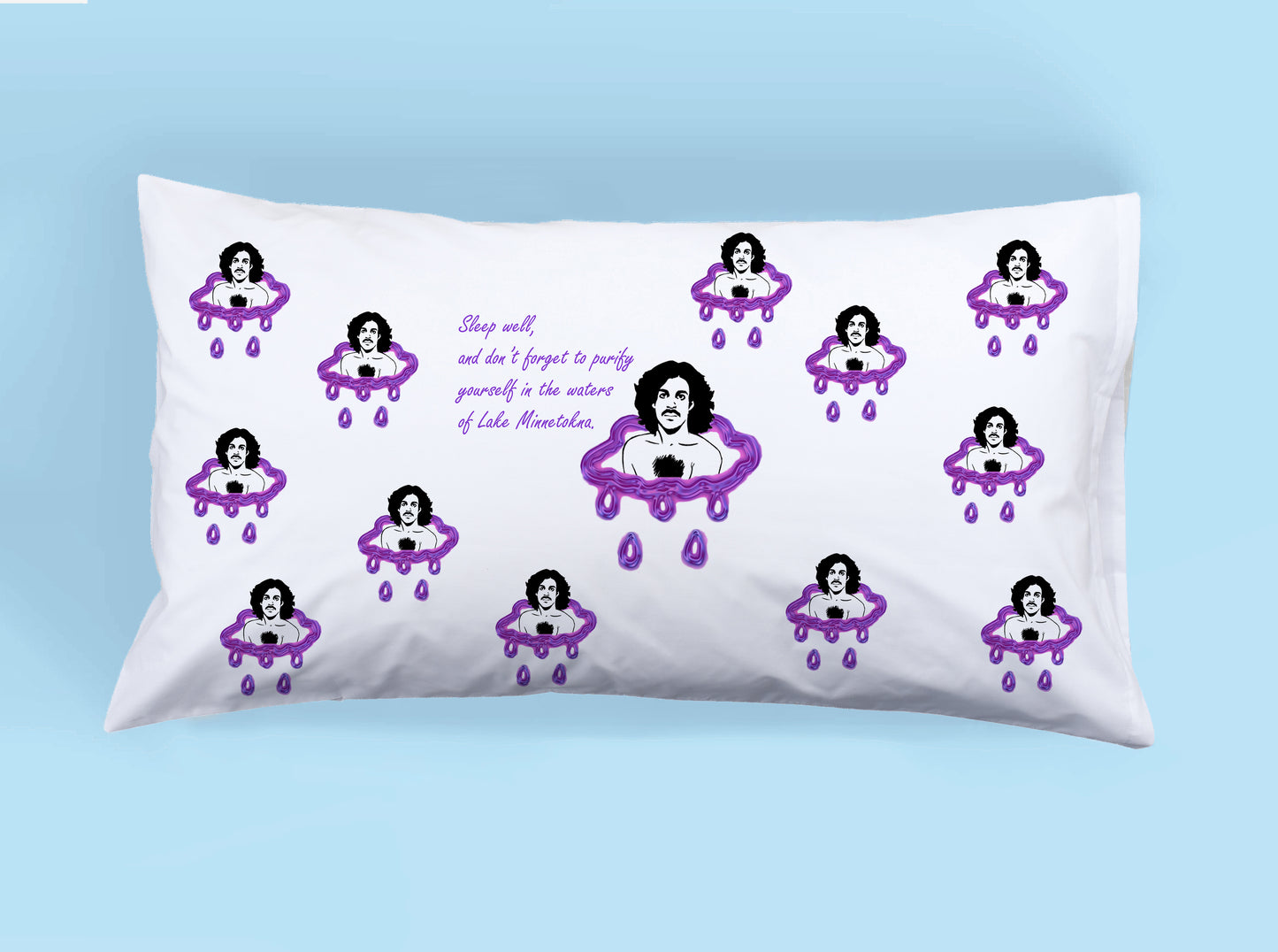 Purple Dreams Funny Pillowcase