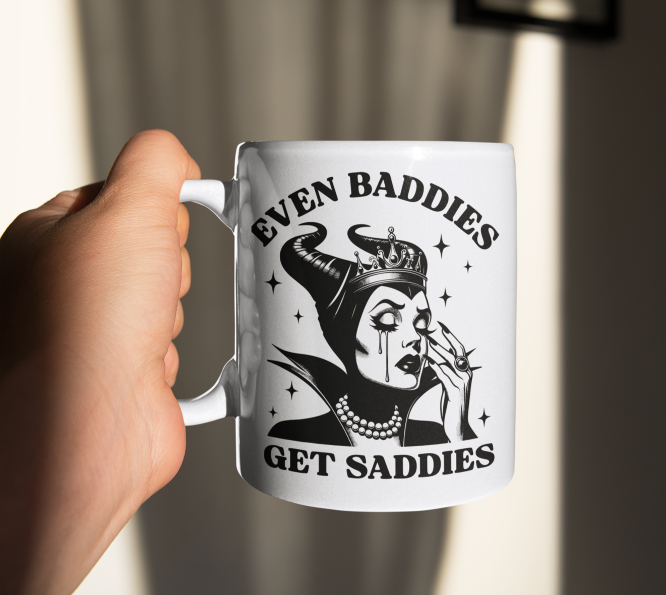 Baddies Get Saddies Mug