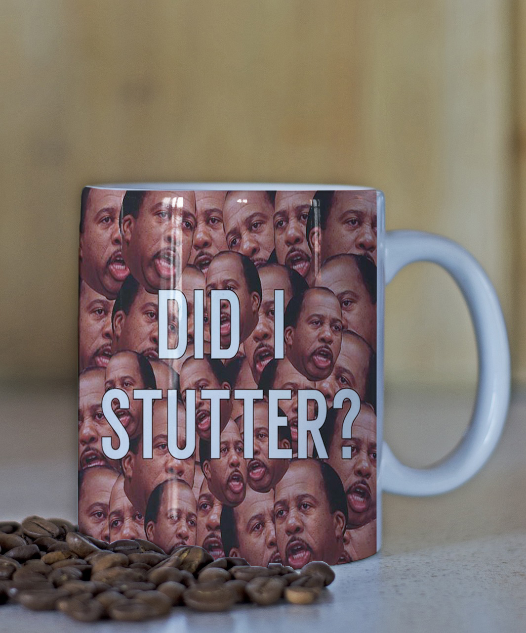 Stutter Mug Scary Stanley Coffee Mug The Office Mug