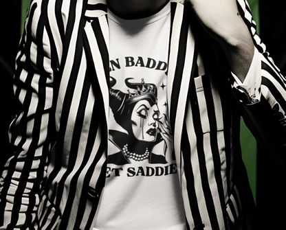 Baddies Get Saddies Villian Tee