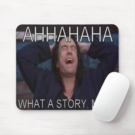 The Room Mousepad Hilarious Tommy Wiseau Mousepad