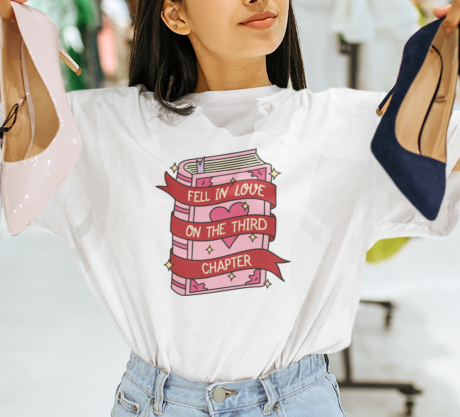 Love In Chapter Three Book Tee