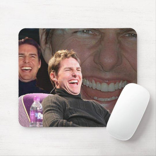 Evil Laugh Mousepad Diabolical Energy Mug EXTRA Happy Tom Cruise Mug Or Mousepad